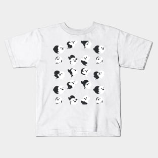 Halloween Ghost Pattern Kids T-Shirt